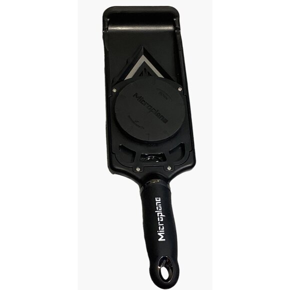 Microplane Adjustable Slicer with Julienne Blade Black Kitchen Tool for Vegetabl - Picture 5 of 10